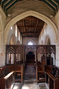 Looking west from the chancel May 2008